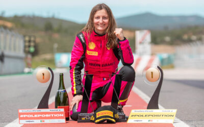 Coup double pour Doriane Pin au Challenge Ferrari